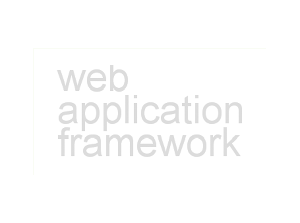 Web application framework